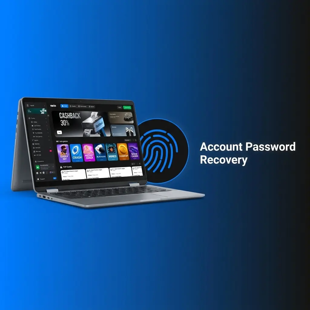 1win account password recovery steps showing phone number and email reset options for restoring login credentials