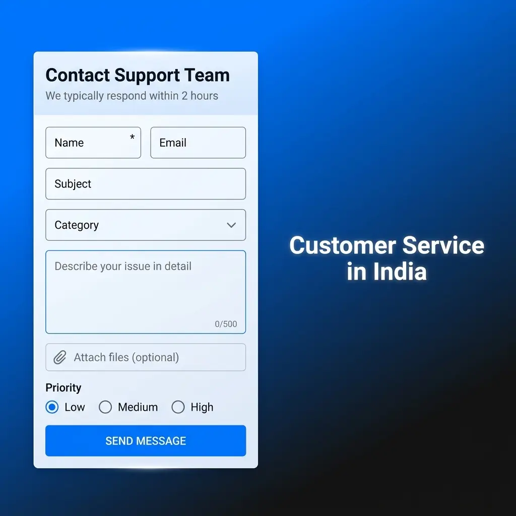 1win customer service India showing support channels live chat email Telegram Twitter available 24/7 in English and Hindi