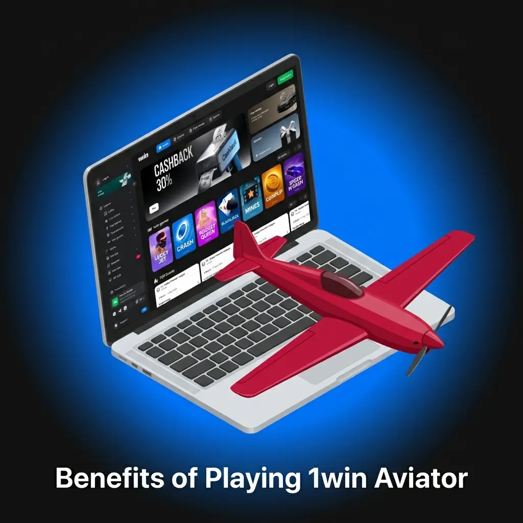1win Aviator benefits including 97% RTP, 500% welcome bonus, UPI support, and provably fair gameplay in India