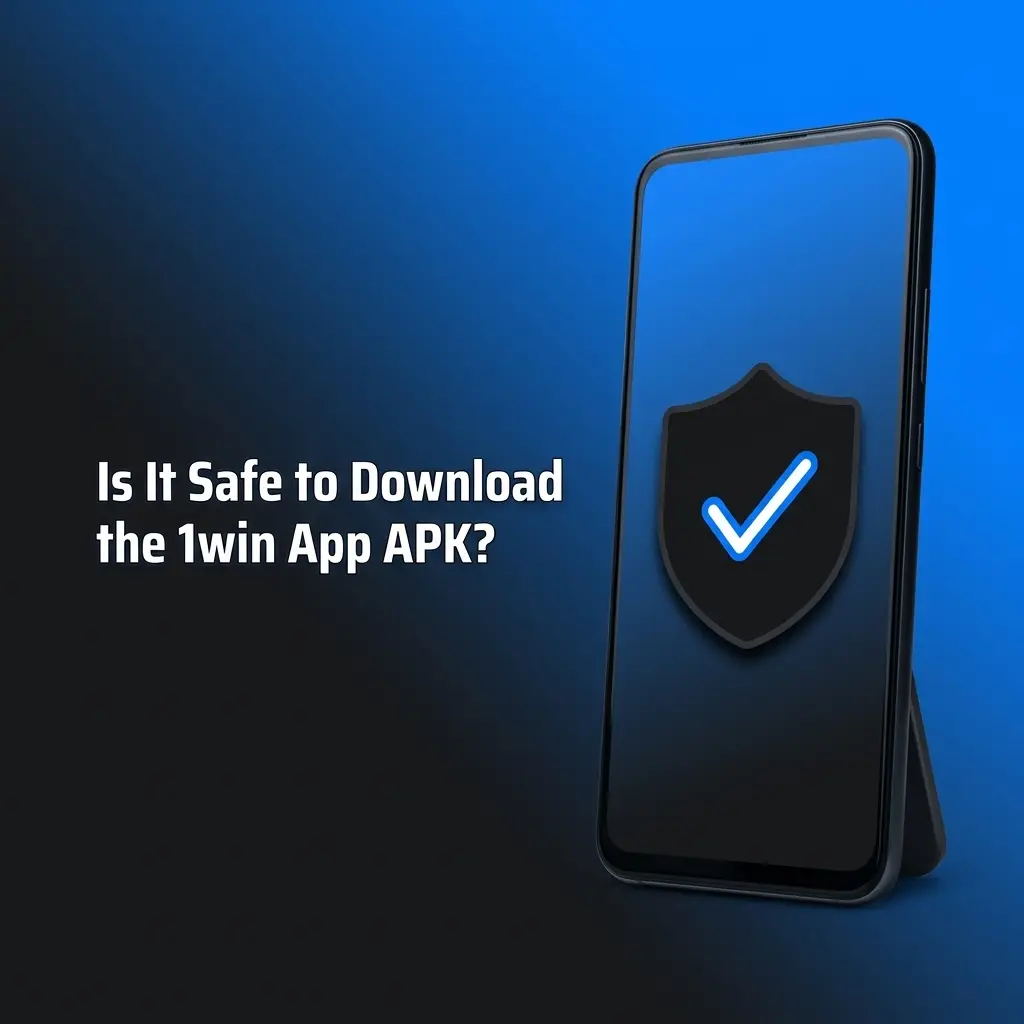 1win app APK download safety showing Curaçao Gaming Licence badge and 256-bit SSL encryption security shield
