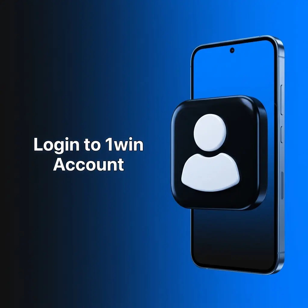 1win account login form showing email, phone number, and password fields with two-factor authentication option
